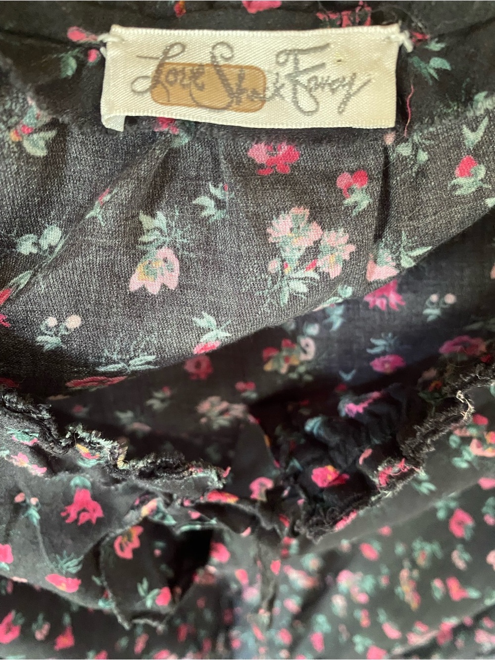 Loveshackfancy Floral Popover Dress size M pristine condition - Picture 4 of 15